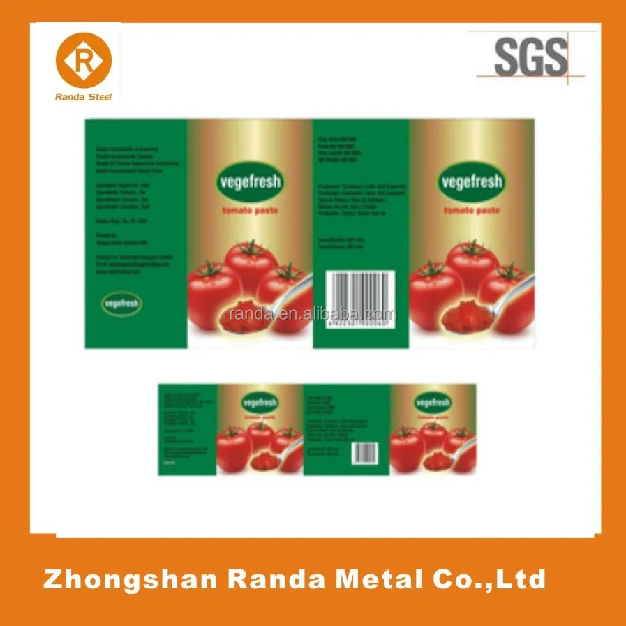 MR / SPCC JISG 3303 standard -- Printed tinplate sheets -- Randa steel