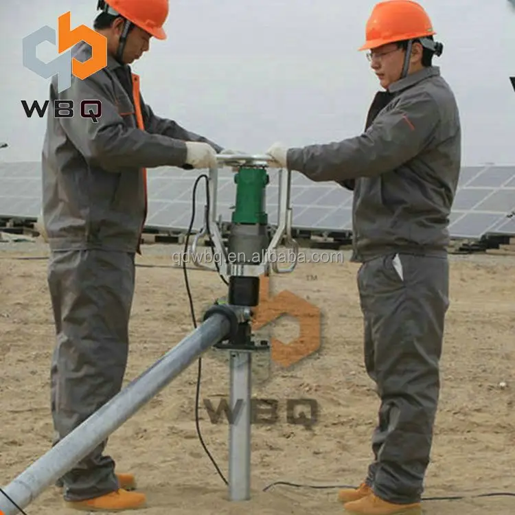 Mini Electric Piling Earth Drilling Driver For Solar Energy System
