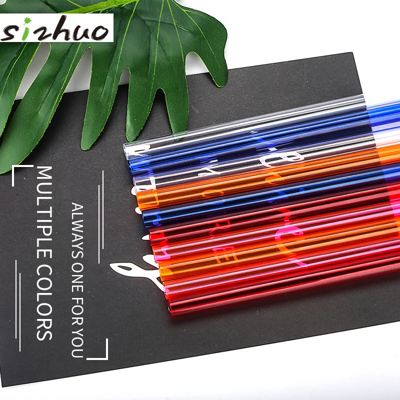 Китай, оптовая продажа, прозрачные цветные пластиковые многоразовые питьевые соломинки, пластиковая труба хорошего качества