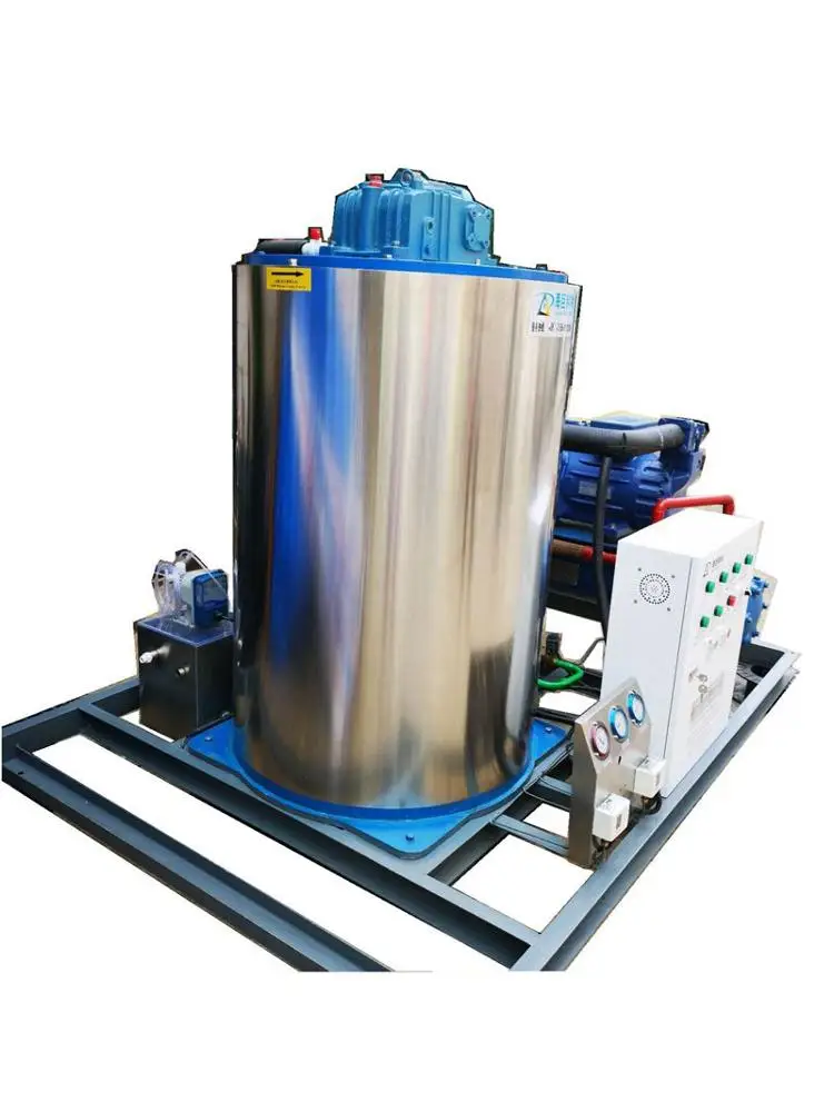 5T/24h Commercial Ice Flake Maker Machine Flake Ice Machine Price for Fishing Boat