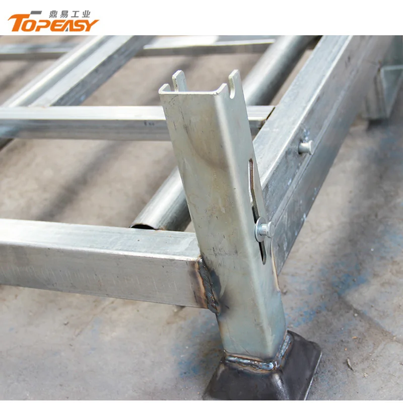 Оцинкованная складной и stackable коммерческих хранения металлических грузовых шин стеллажи