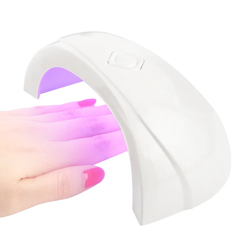 Mini LED UV Lamp Gel Nail Polish Nail Dryer Manicure 24W Nail Lamp