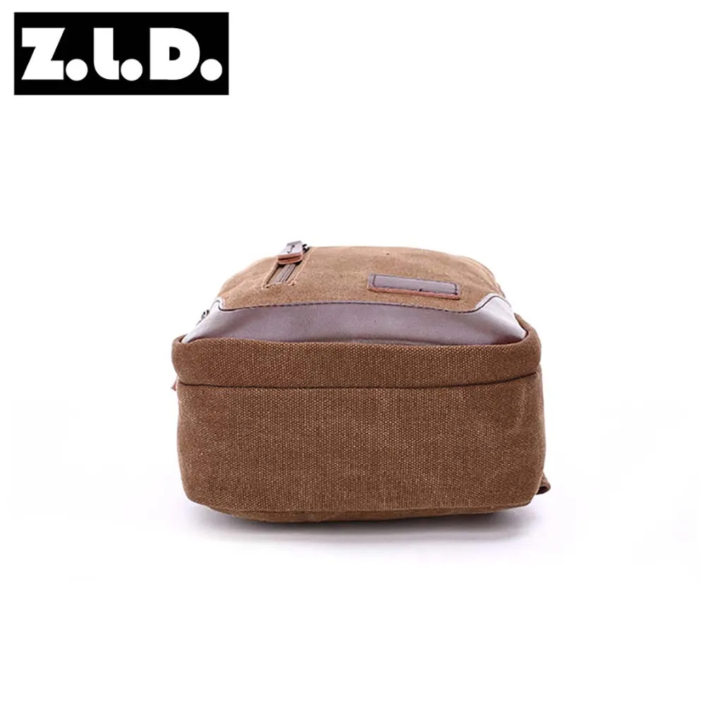 Durable Canvas Single Shoulder Crossbody Messenger Bag Sport Shoulder Bag Men