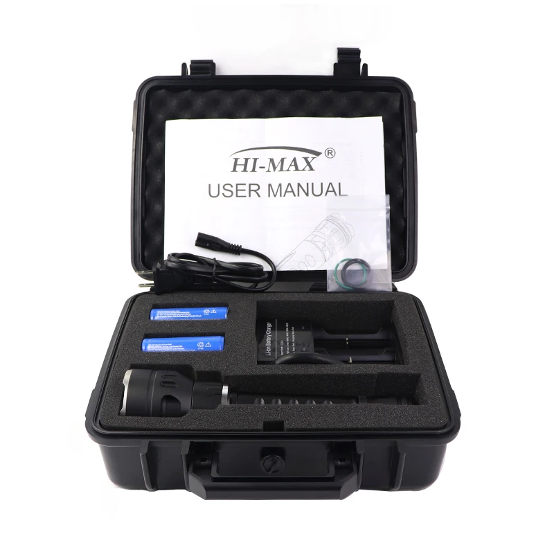 26650 battery 4000mah Torch Light Rechargeable Battery Diving light Canister Battery