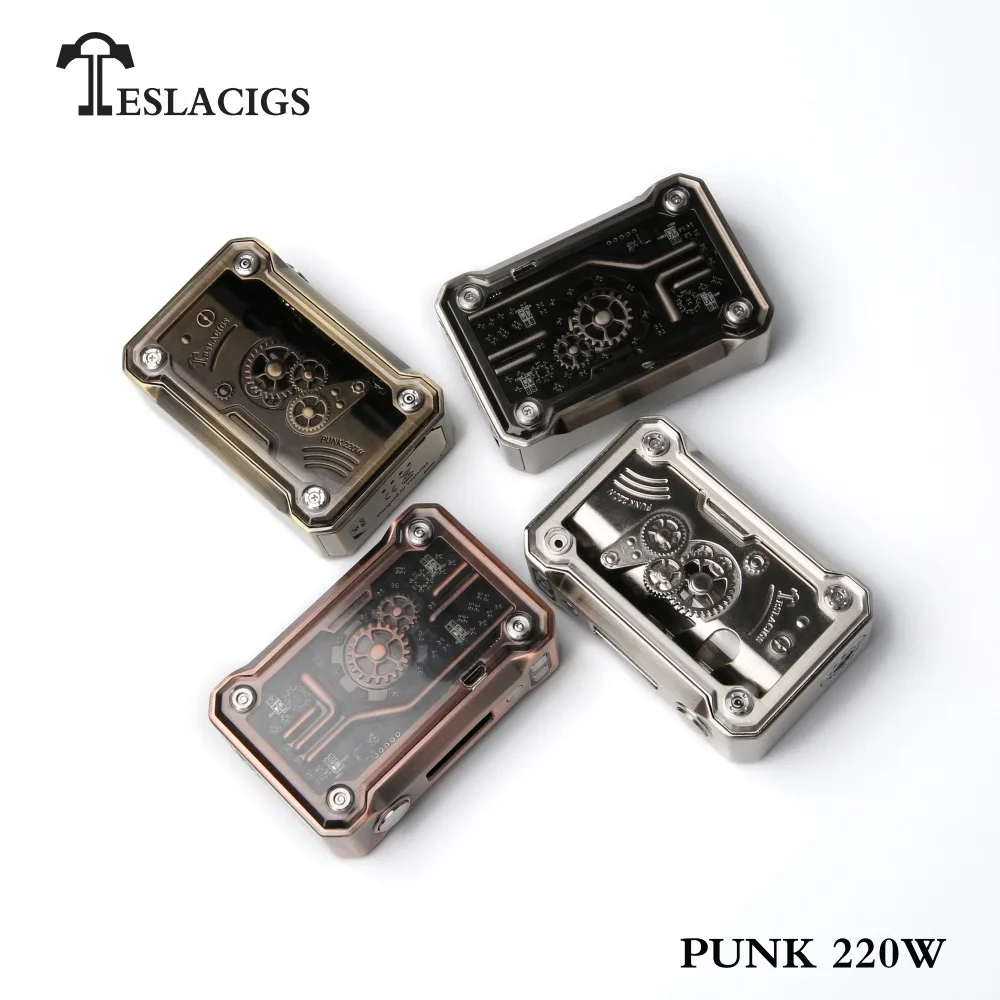 
2018 the most Popular Product Zinc alloy Punk 220W Vape mod from Tesla 