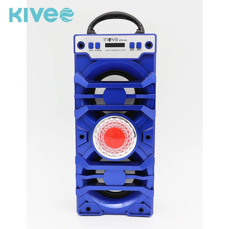 Customized Hot Sale Wireless Vintage Super Bass LED USB BT Speaker with TF Card Radio for Cell Phone