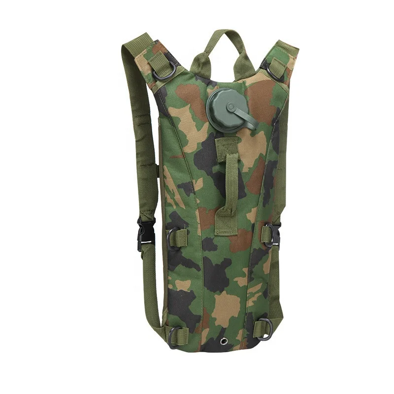 High Quality Portable Hydration Pack with 3L Bladder Water Bag Great for Hunting Climbing Running and Hiking