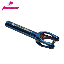 Конструкция SGS CNC скутер подходящая ширина 24/26/30 мм колесо PVD черный/синий/цвет вилка скутер запчасти для колеса 110/120 мм