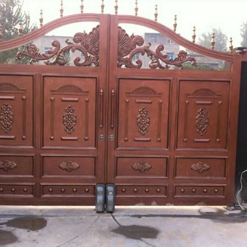 Front door design decorative courtyard gate simple main gate