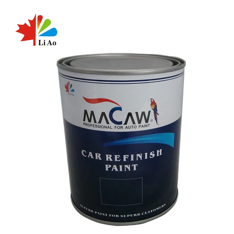 
MACAW excellent existing effect spray paint 1K acrylic fine glitter silver basecoat car paint 