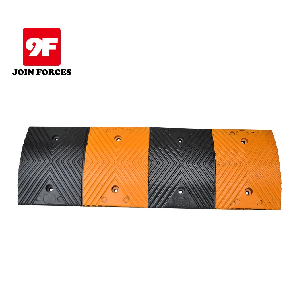 Factory outlets Road safety Rubber Speed Bump