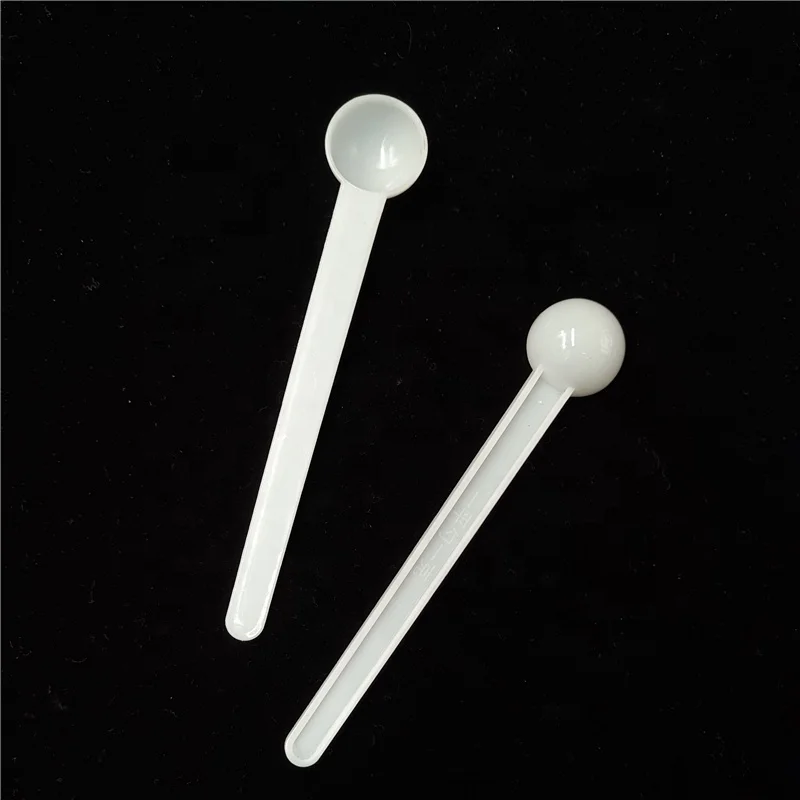 2ml long handle powder spoon