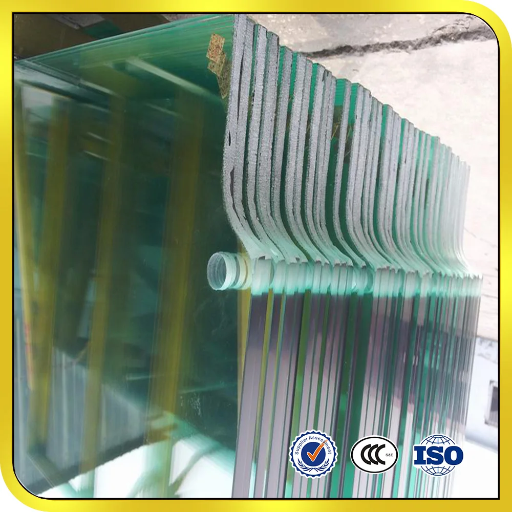 Qinhuangdao tempered glass 3mm 4mm 5mm 6mm 8mm 10mm 12mm 15mm 19mm blue grey bronze green clear float toughened glass factory