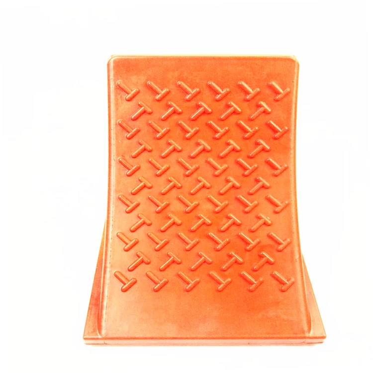 Truck wheel chock with PU filling foam, car wheel chock holder