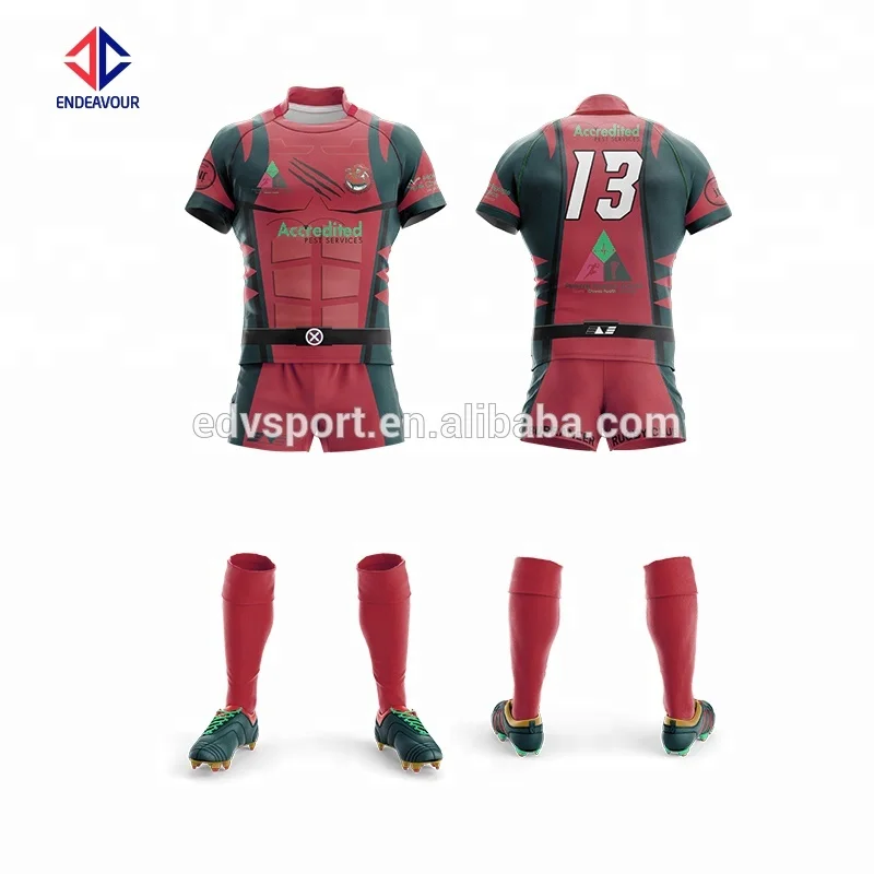 Custom cool sublimated rugby jersey for sale