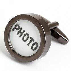 Blank photo cufflinks gift design cufflinks