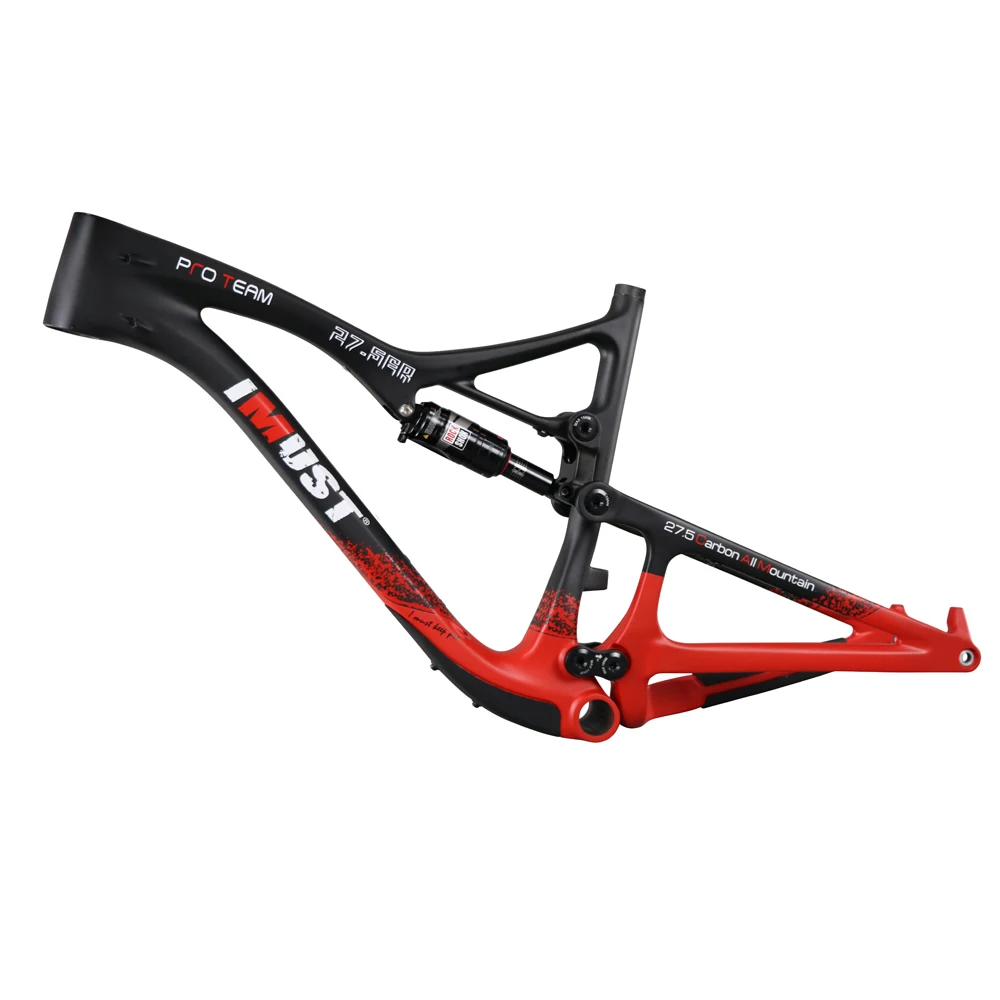 27.5 Carbon Frame Mtb All Mountain Bike Full Suspension with Travel 150mm