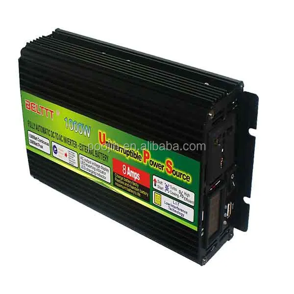 power BELTTT inverter 1kw intelligent UPS power inverter 1000w withe charger