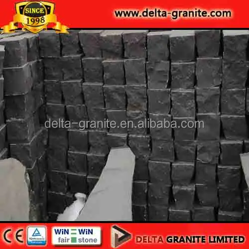 Natural black basalt cobbles with high standard & cheaper price, natural China black basalt cobbles with timely delivery
