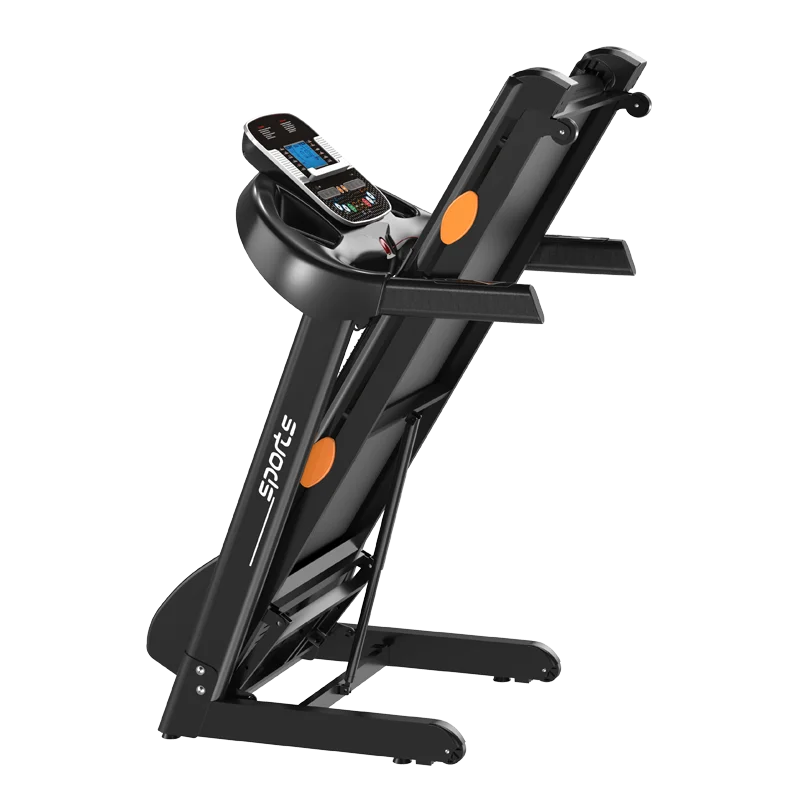 3.0HP with Lifting Function Heart Rate Sensor Massage Belt  Motorized Treadmill Foldable & Adjustable Incline Design