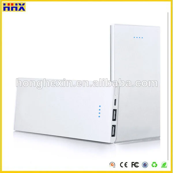 новой акции полимер двойной usb зарядное смарт-power банка 8000 мач для iphone ipad случае sumsung