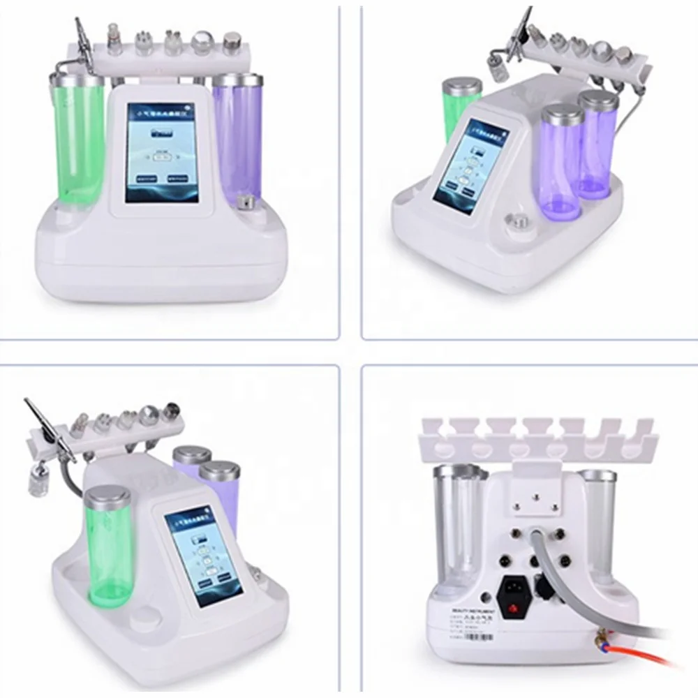 7 in1 Hydro water diamond peeling machine with LED mask for skin rejuvenation machine