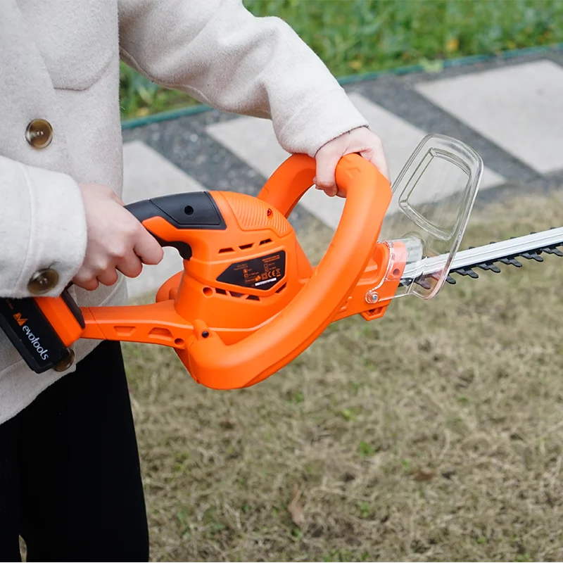 
18V Electric Dual action blade portable branch cutter garden tool Cordless Hedge Trimmer 
