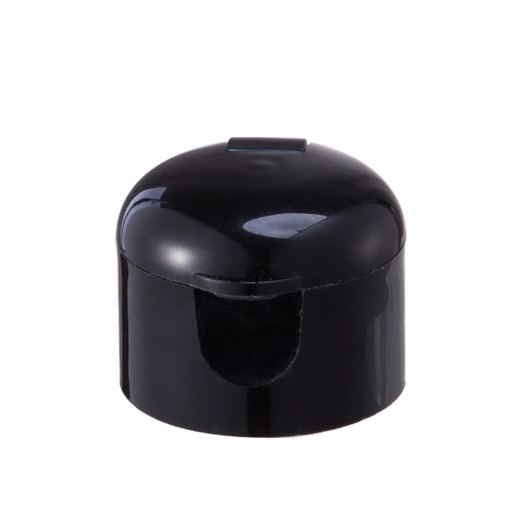 New plastic flip top cap 28/410 colorful cosmetic bottle PP cap