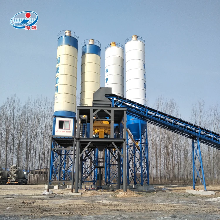 Beton Central Mixing Station and Concrete Batching Plant 100 in Cement Industry producer in Indonesia