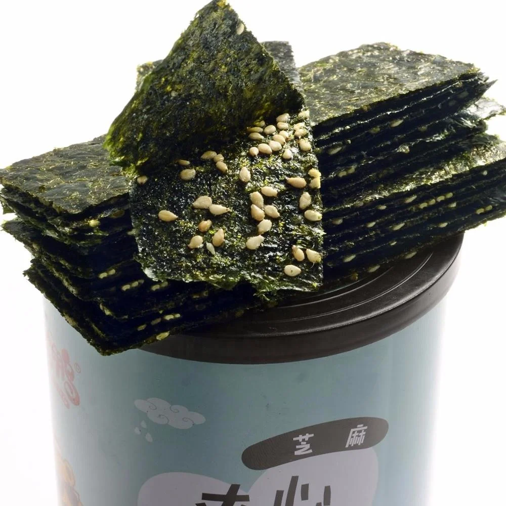 Almond Sesame Seasoned Seaweed Snack