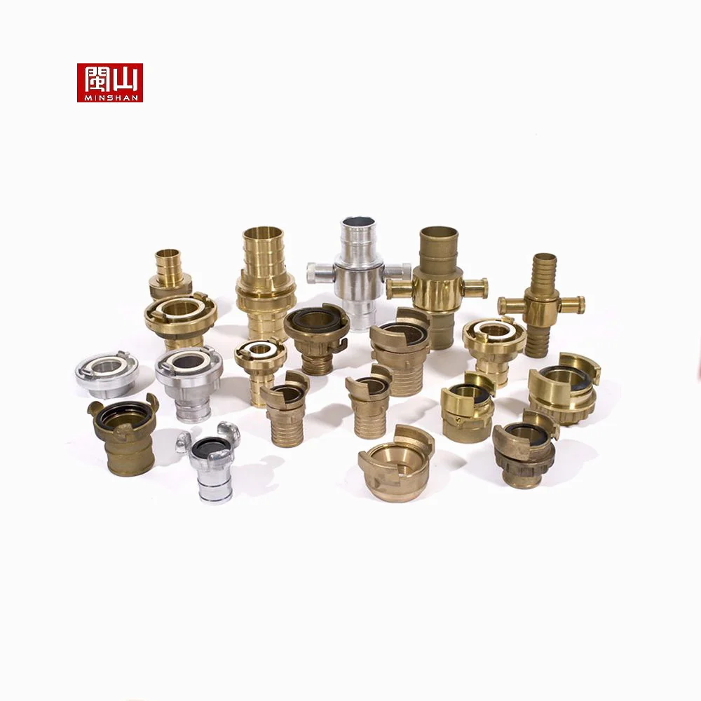 Aluminum Storz Types of Fire Hose Coupling Female Aluminum Storz Coupling with Threading Hydraulic Pressure Testing Bench,etc