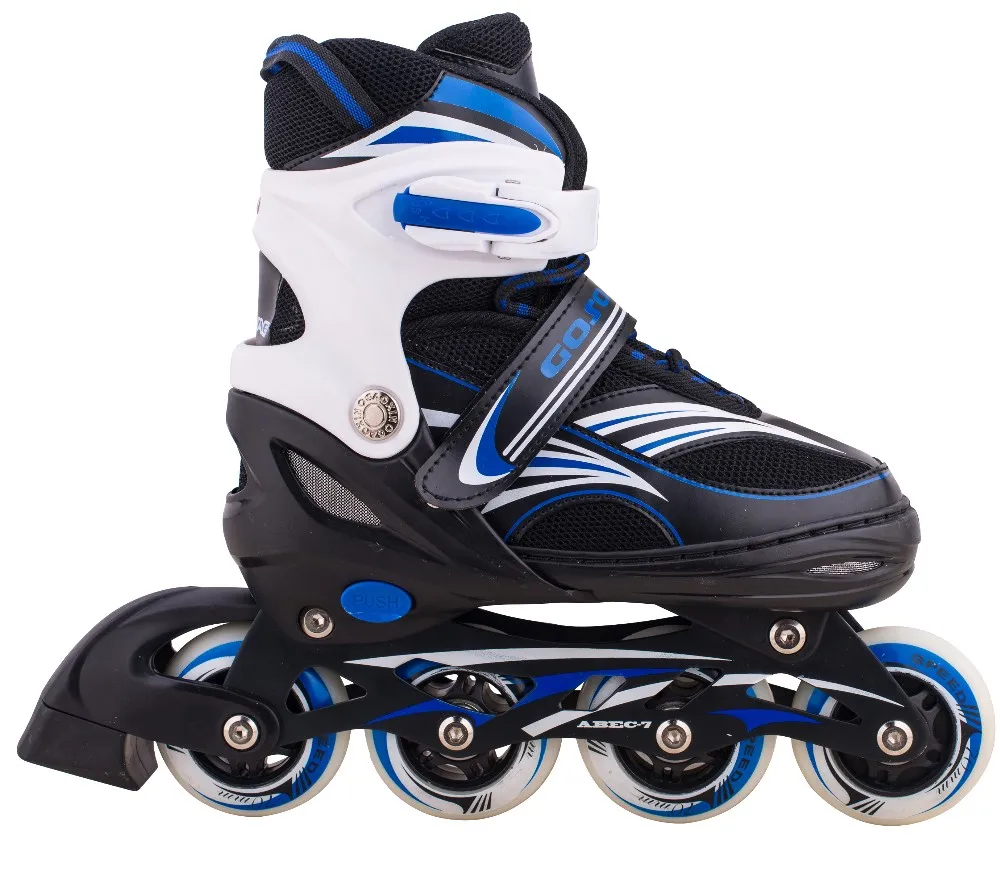 GOSOME hot selling manufactory customization Wholesale adjustable inline skate with ABEC-7 bearing and pu wheel for children