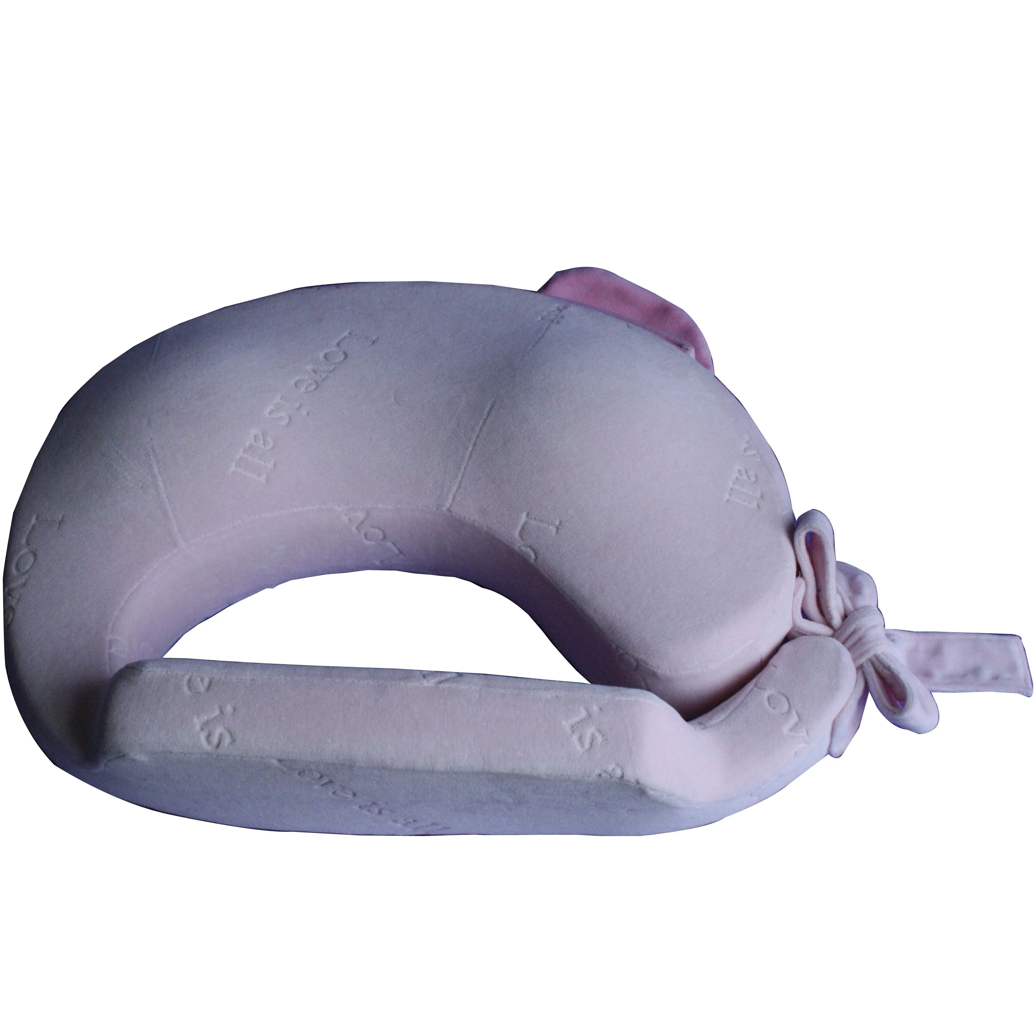 Young mother pregnant nursing breast feeding pillow cushion with memory foam