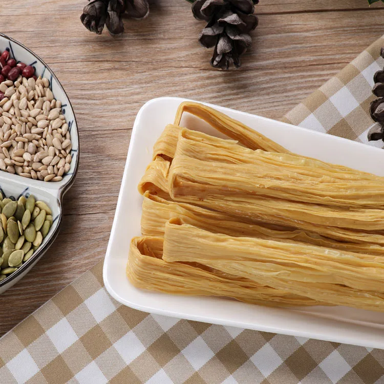 Non-GMO Soybean Products Dried Tofu Skin for Supermarket