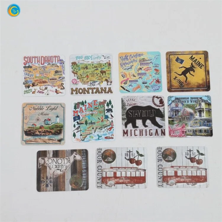 
embossed metal sticker 
