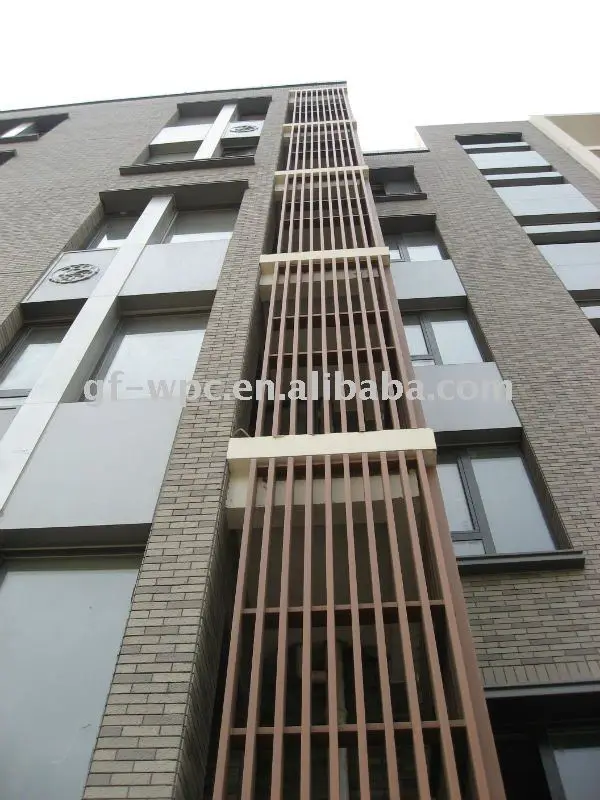 Популярные Наружные Жалюзи из ДПК деревянные пластиковые композитные жалюзи