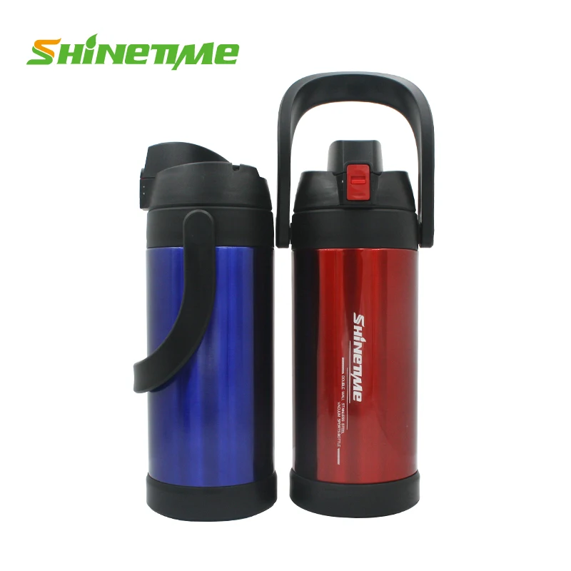 ShineTime 2L Large Capacity Classic Outdoor Vacuum Flask Stainless Steel Insulated vacuum Flask
