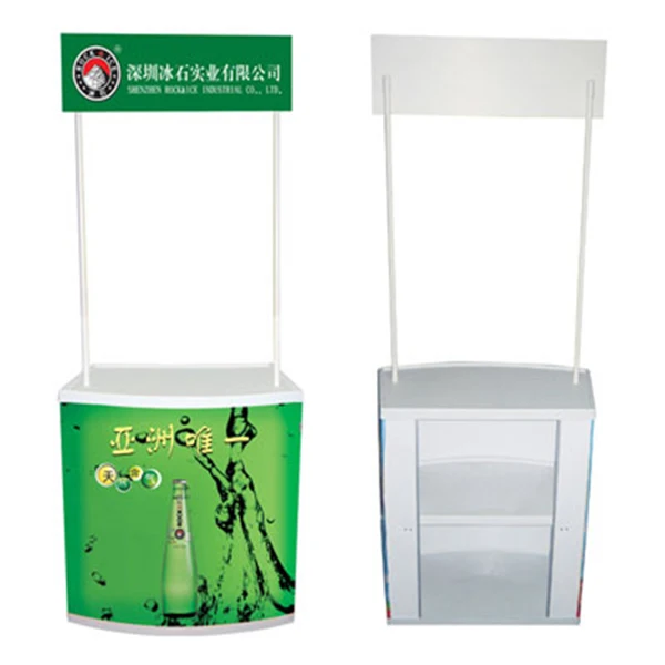 
PVC Promotion Counter Booth Custom PVC advertising promotional counter