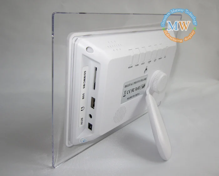 OEM / ODM завод батарейках 7 дюймов цифровая фоторамка акриловые
