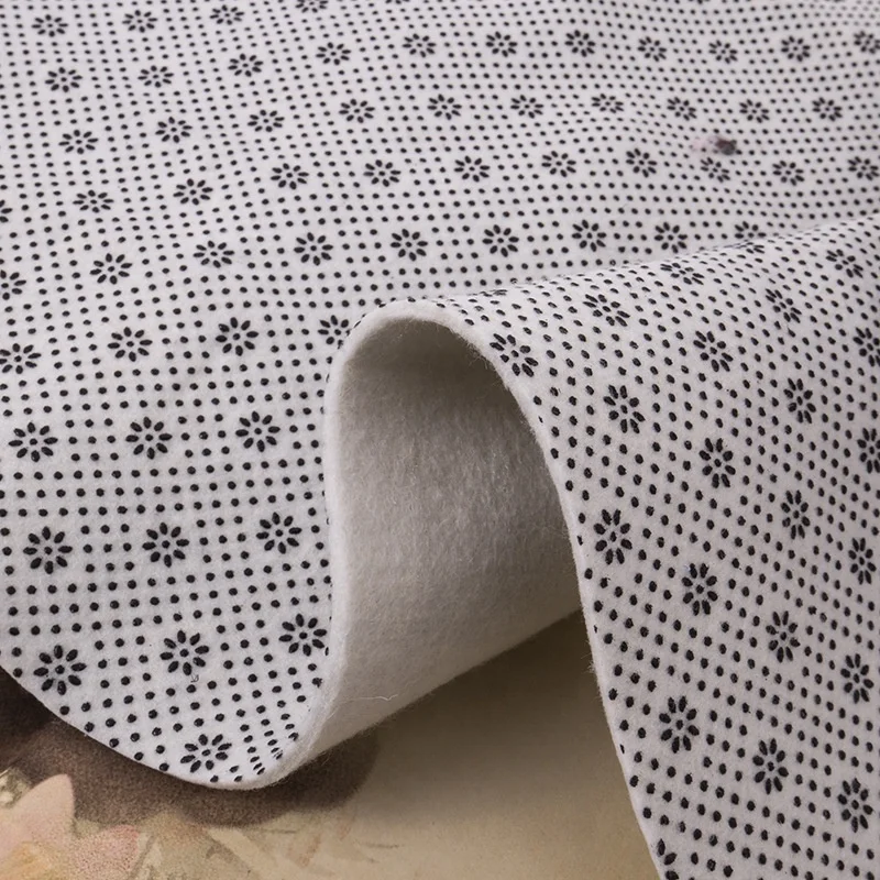 New Design Drop Plastic Anti-skid Needle Felt Carpet