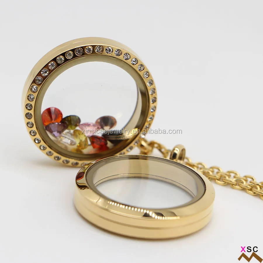316 Stainless Steel Maze Design Floating Locket Glass Locket Memory Charm Locket Free Shipping Fee To USA