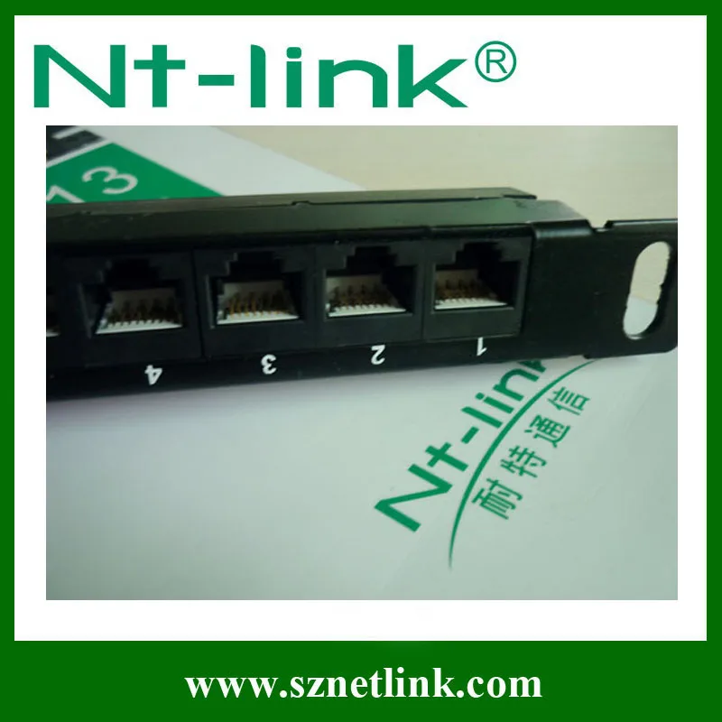 0.5u 24 порт cat6 патч-панель