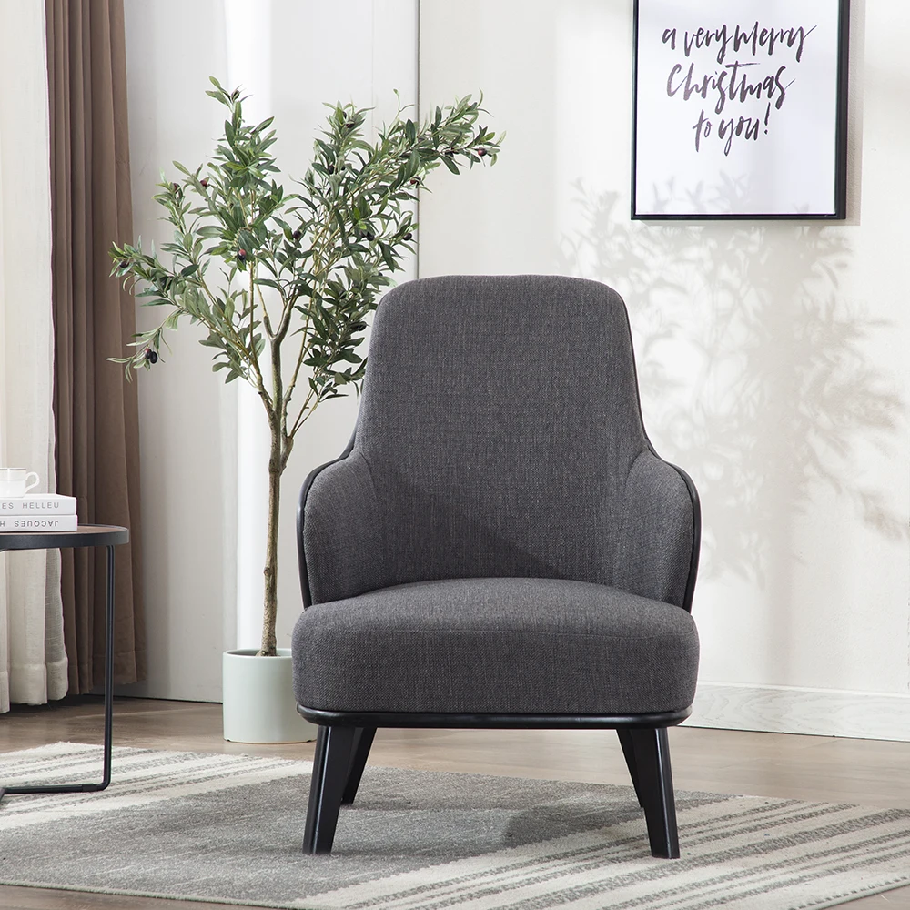 David hl-6032 Living Room Furniture Fashionable  Leather Accent Tub  Club Chair