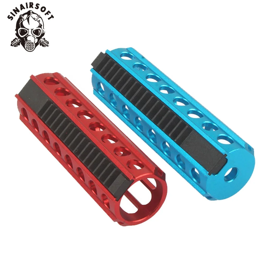 Hot MA 15 Full Steel Or Half Teeth Aluminum Blue Piston Fit AEG Gear Ver. 2/3 for hunting accessories