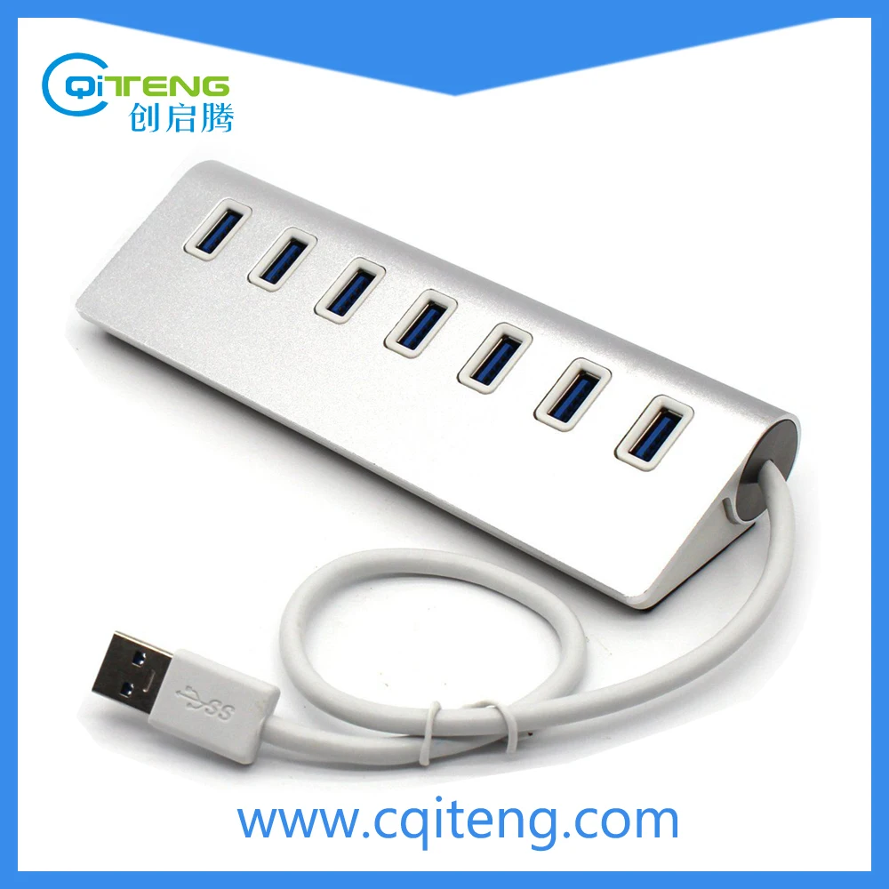 Амазонка горячий деталь Reatil 5 Gpbs серебро алюминий 7 разъём(ов) USB 3.0 хаб
