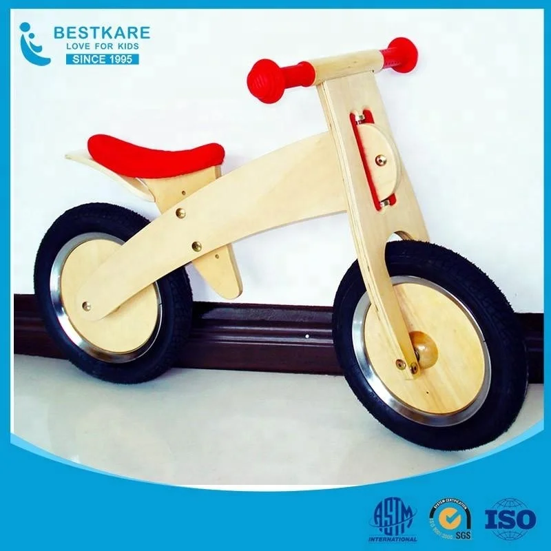 
European children wooden balance bicycle 