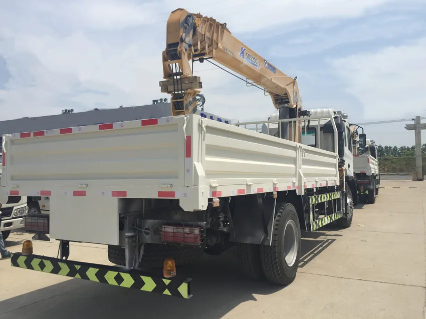 
8TON flatbed tow truck mounted crane SQS200 
