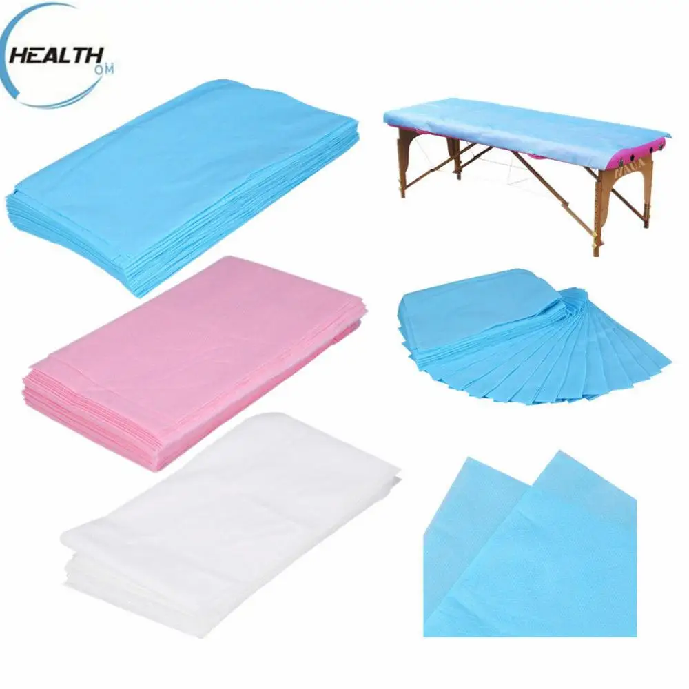 
Disposable hospital spa soft elastic nonwoven sheet bed cover disposable massage sheet 
