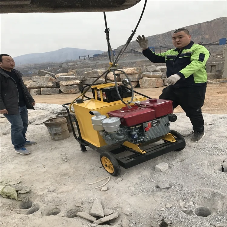 900-1200T splitting force hydraulic rock splitter in factory price