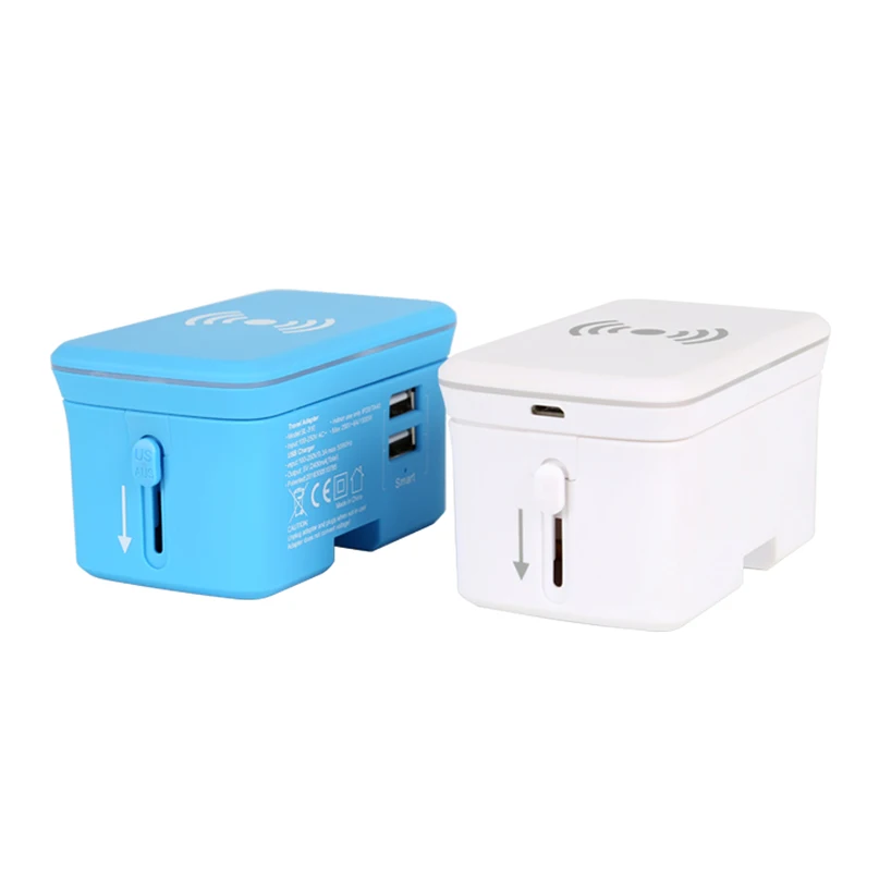 Otravel top selling new electronic travel usb gadgets China 2021 power adapter with wireless charger set